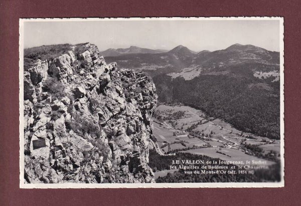 Vallon de la JOUGNENAZ depuis le Mont d'Or - 1935