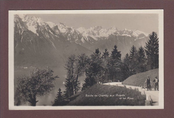 Route de CHAMBY aux AVANTS - 1929