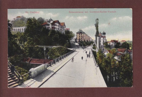 ST. GALLEN - Felsenstrasse - Gottfried-Keller-Viadukt
