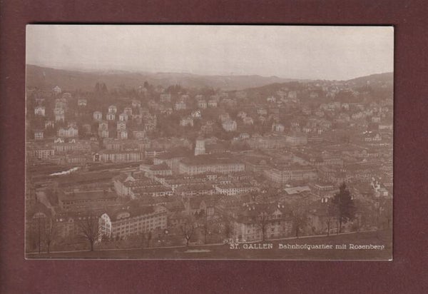 ST. GALLEN - Bahnhofquartier - Rosenberg