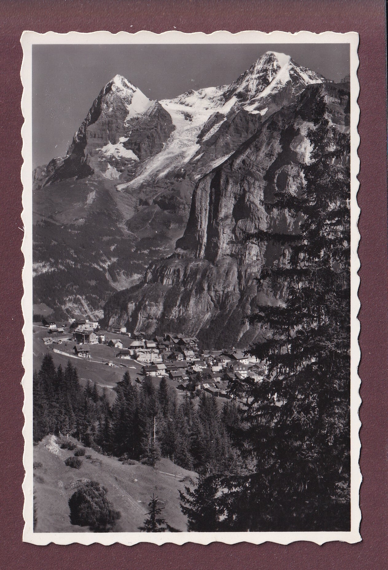 MÜRREN - Eiger - Mönch - 1951