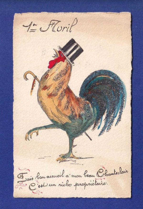 OISEAU - Coq le 1er avril