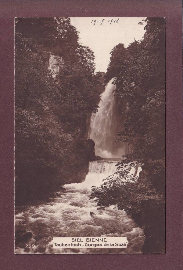 Biel - TAUBENLOCH - 1913