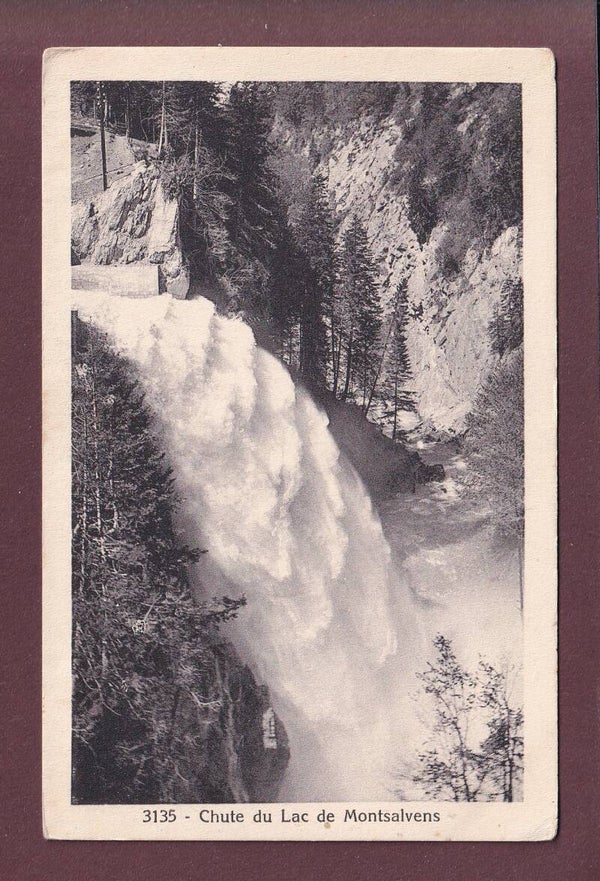 Chute du lac de MONTSALVENS