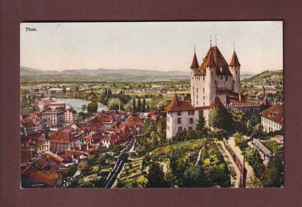 THUN - Teil mit Schloss - 1921