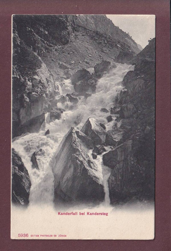 KANDERFALL bei Kandersteg