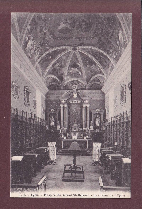 GRAND-SAINT-BERNARD - Hospice - Chœur de l'Eglise
