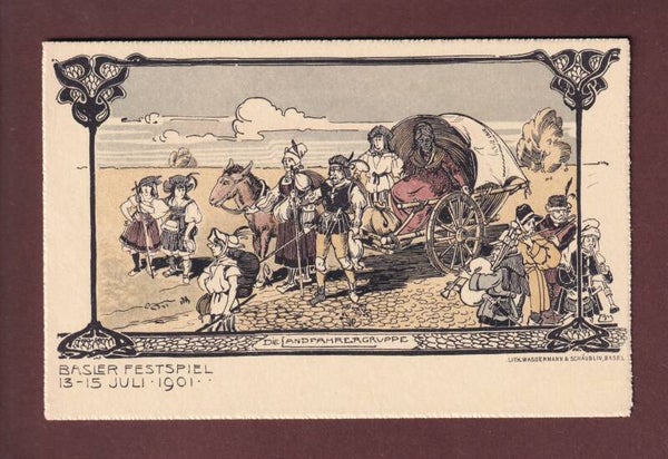 BASEL - Bundesfeier Festspiel 1901