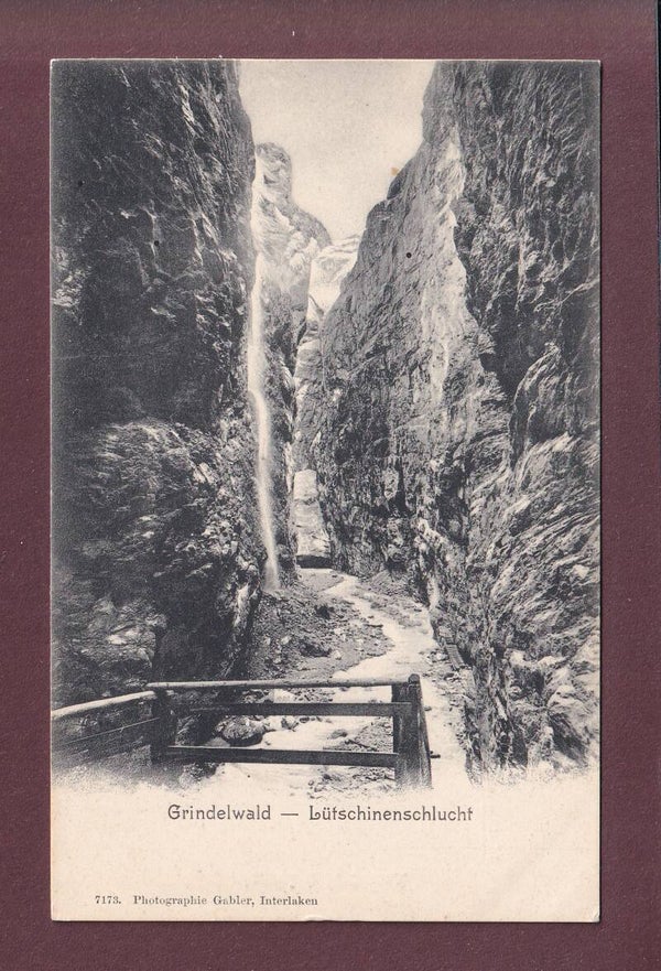 GRINDELWALD - Lütschinenschlucht