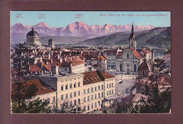 BERN - Blick von der grossen Schanze