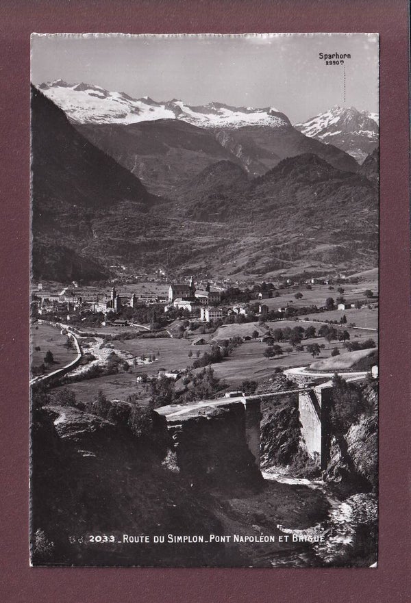 Route du SIMPLON - Pont Napoléon - BRIGUE