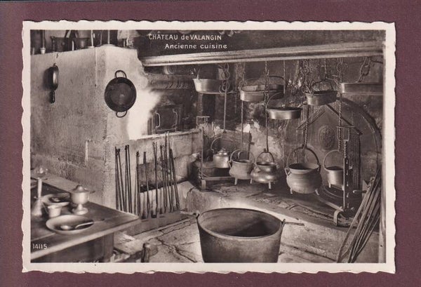 Château de VALANGIN - Ancienne cuisine