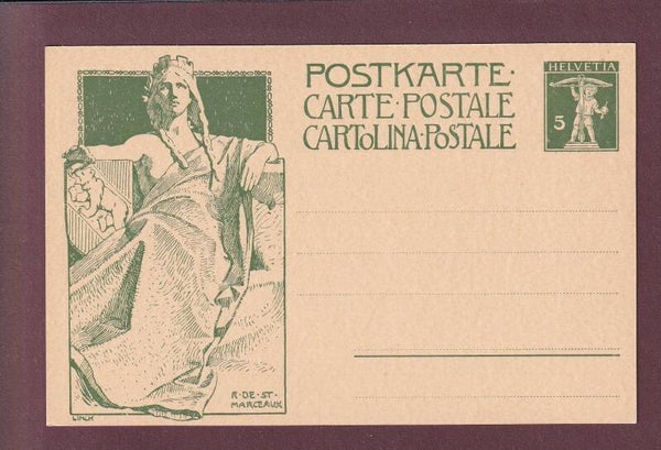 Carte postale pré-affranchie - TELL