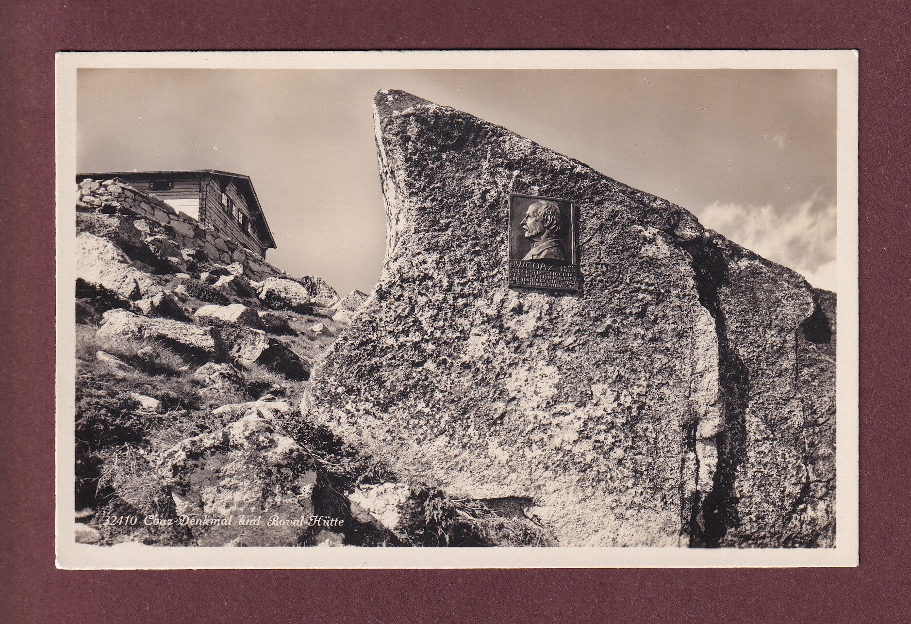 COAZ-DENKMAL - Boval-Hütte