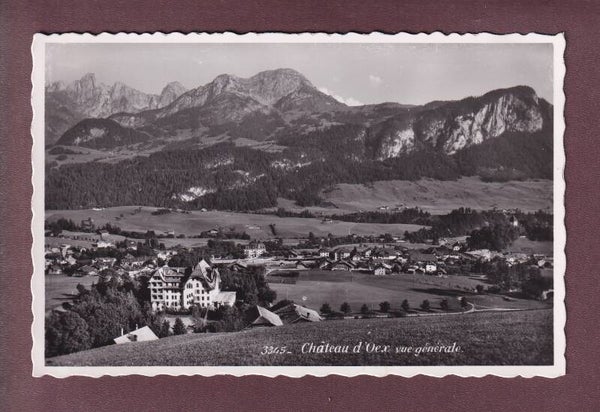 CHÂTEAU D'OEX - Vue générale - 1943