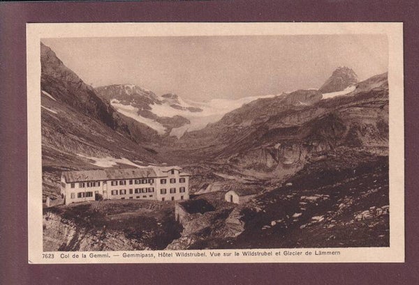 Col de la Gemmi - HOTEL WILDSTRUBEL