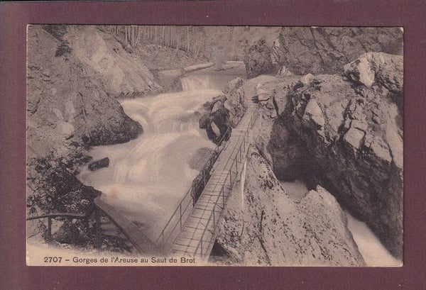 Gorges de l'AREUSE - Saut de Brot