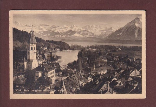 THUN - Jungfrau - Blümlisalp - Niesen