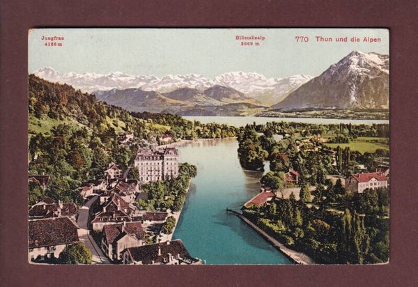 THUN und die Alpen
