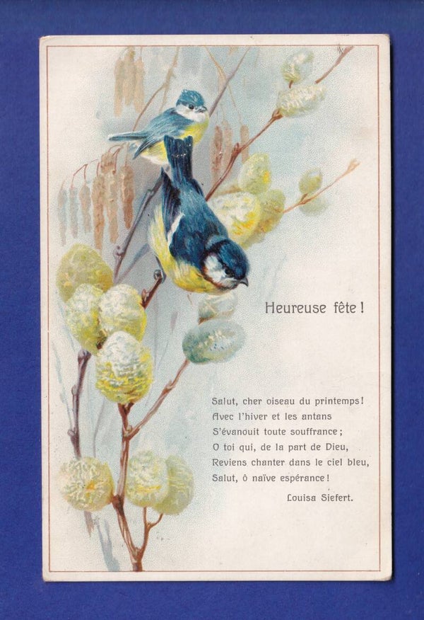 OISEAU - Mésange - Poème