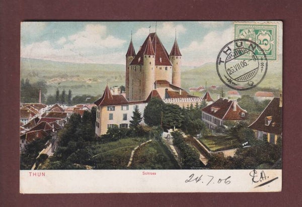 THUN - Schloss - 1906