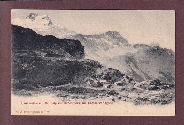 Klausenstrasse - BALMALP - Scheerhorn