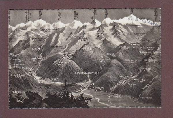 MARTIGNY et environs - 1942