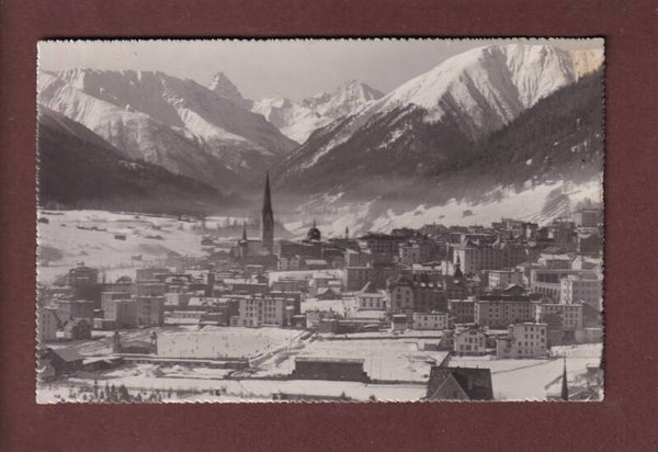 DAVOS mit Eisplatz - 1931