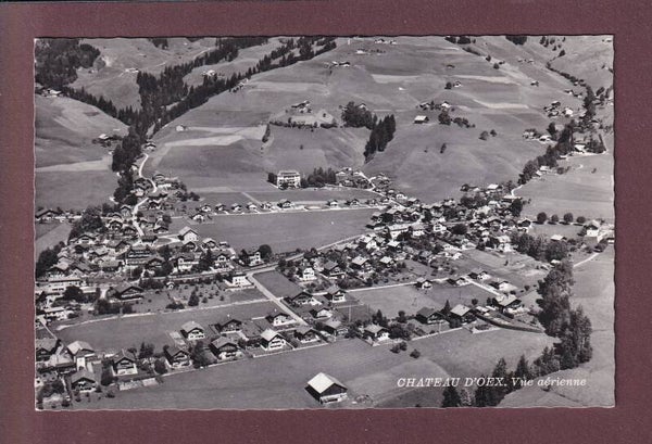 Vue aérienne - CHÂTEAU D'OEX