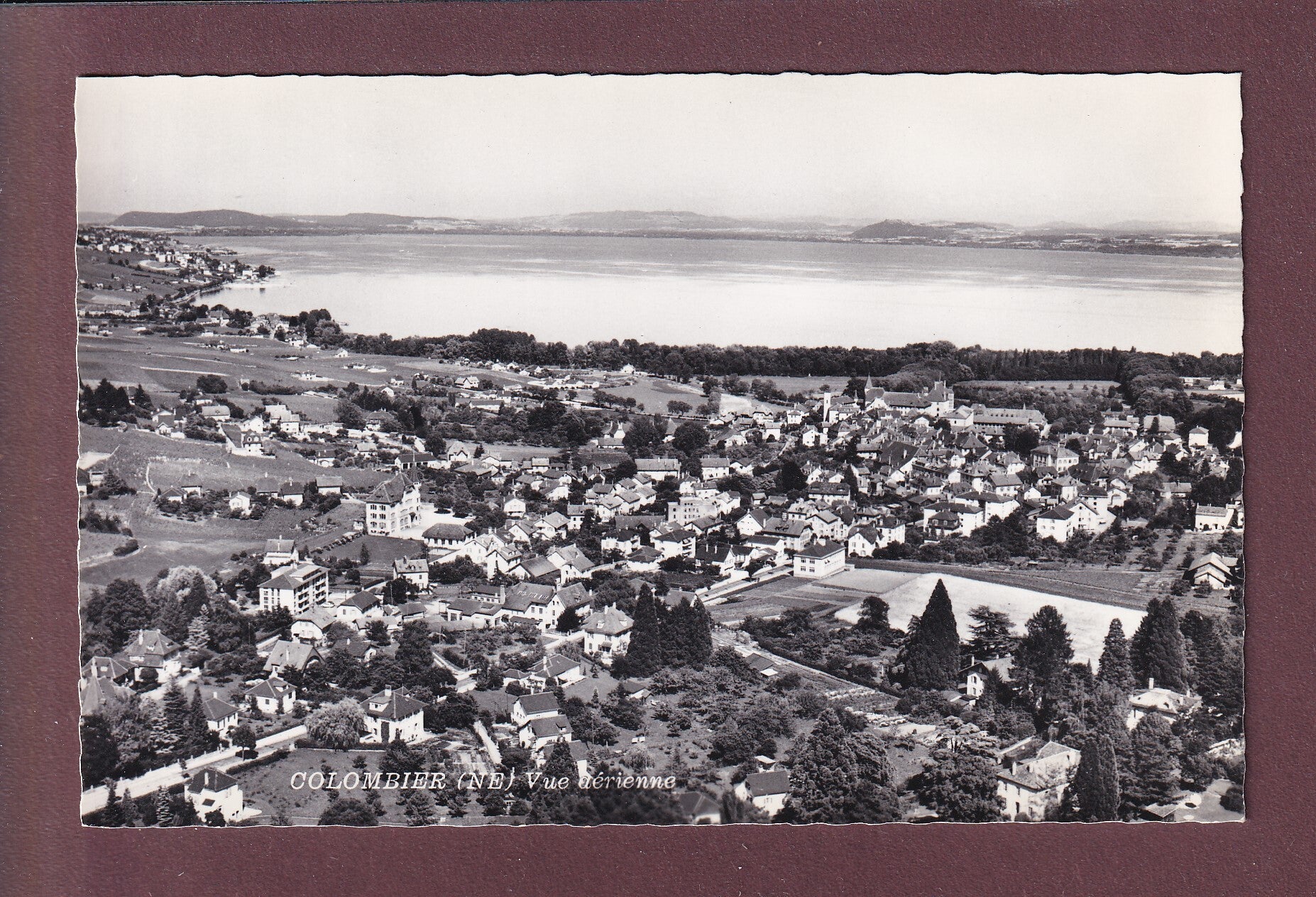 Vue aérienne - COLOMBIER