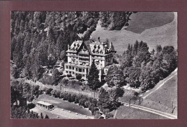 Vue aérienne - CHÂTEAU D'OEX - Grand Hôtel