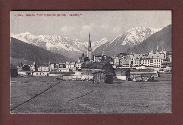 DAVOS-PLATZ - Tinzenhorn - 1911
