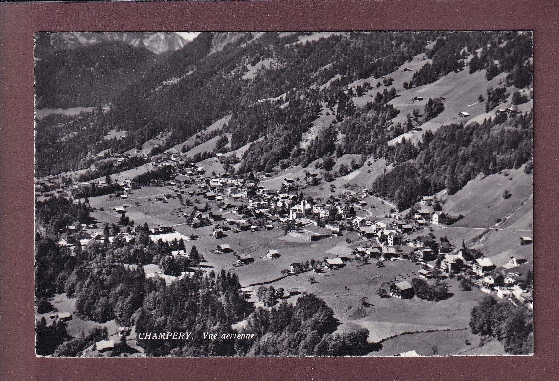 Vue aérienne - CHAMPERY
