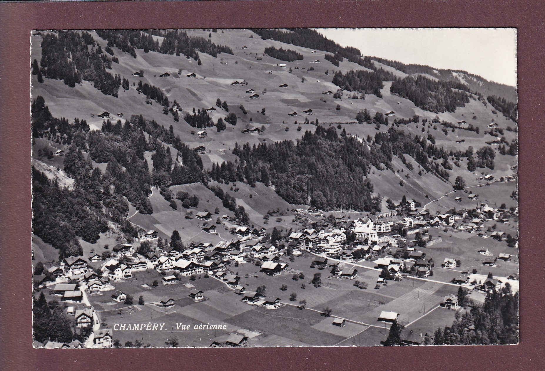 Vue aérienne - CHAMPERY