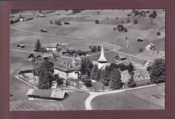 Vue aérienne - ROUGEMONT - Cure et Eglise