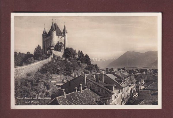THUN - Teil mit Schloss - 1931