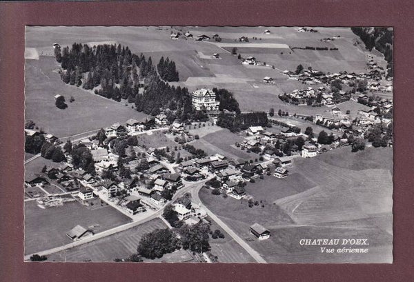 Vue aérienne - CHÂTEAU D'OEX