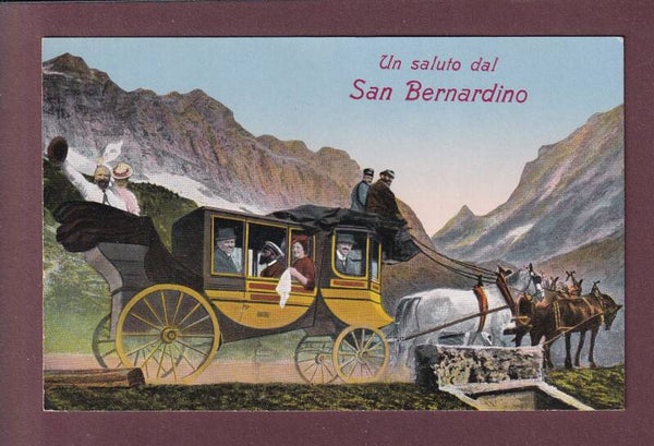 Un saluto dal SAN BERNARDINO
