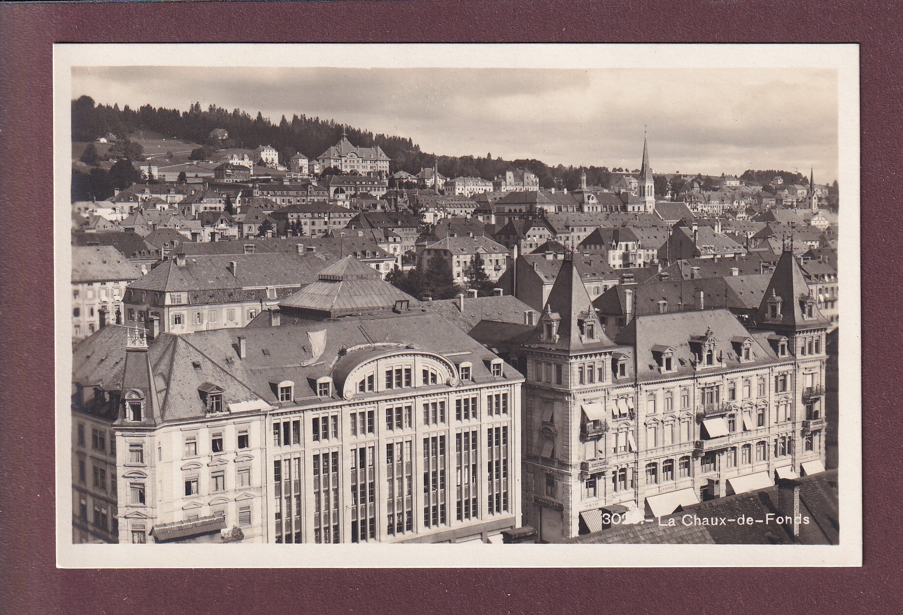 LA CHAUX-DE-FONDS - Vue partielle