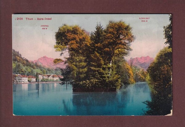 THUN - Aare-Insel - 1911