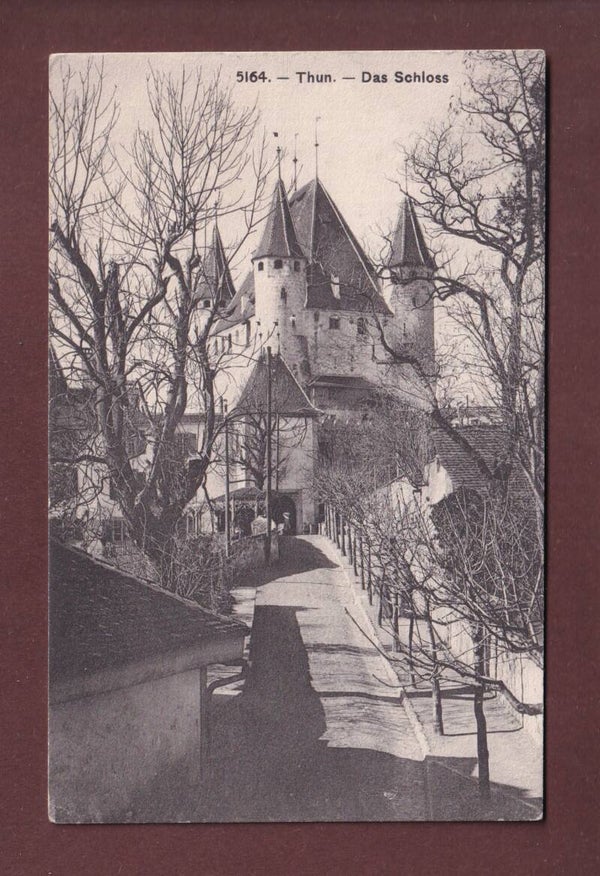 THUN - Schloss - 1909 Feldpost