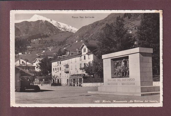 AIROLO - Monumento Traforo del Gottardo