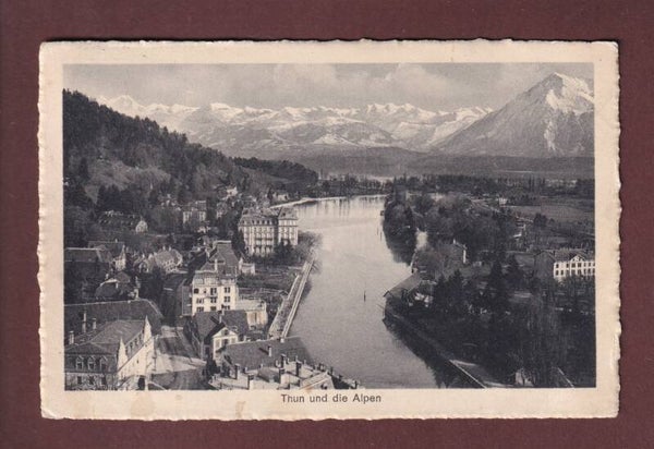 THUN - Teilansicht - 1913