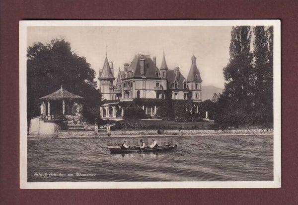 SCHLOSS SCHADAU am Thunersee - 1931