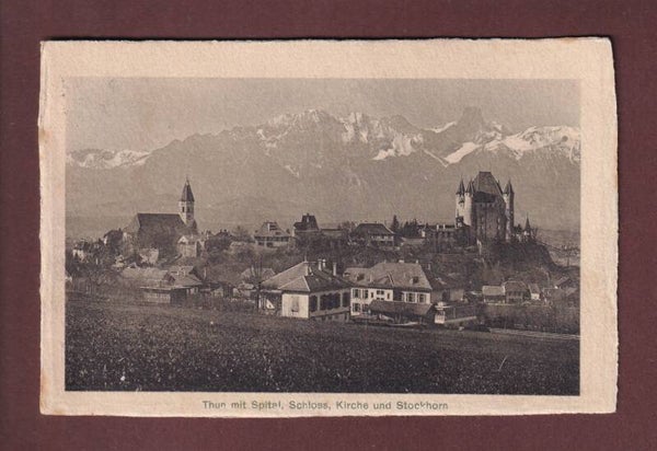 THUN - Teilansicht - Spital - 1912