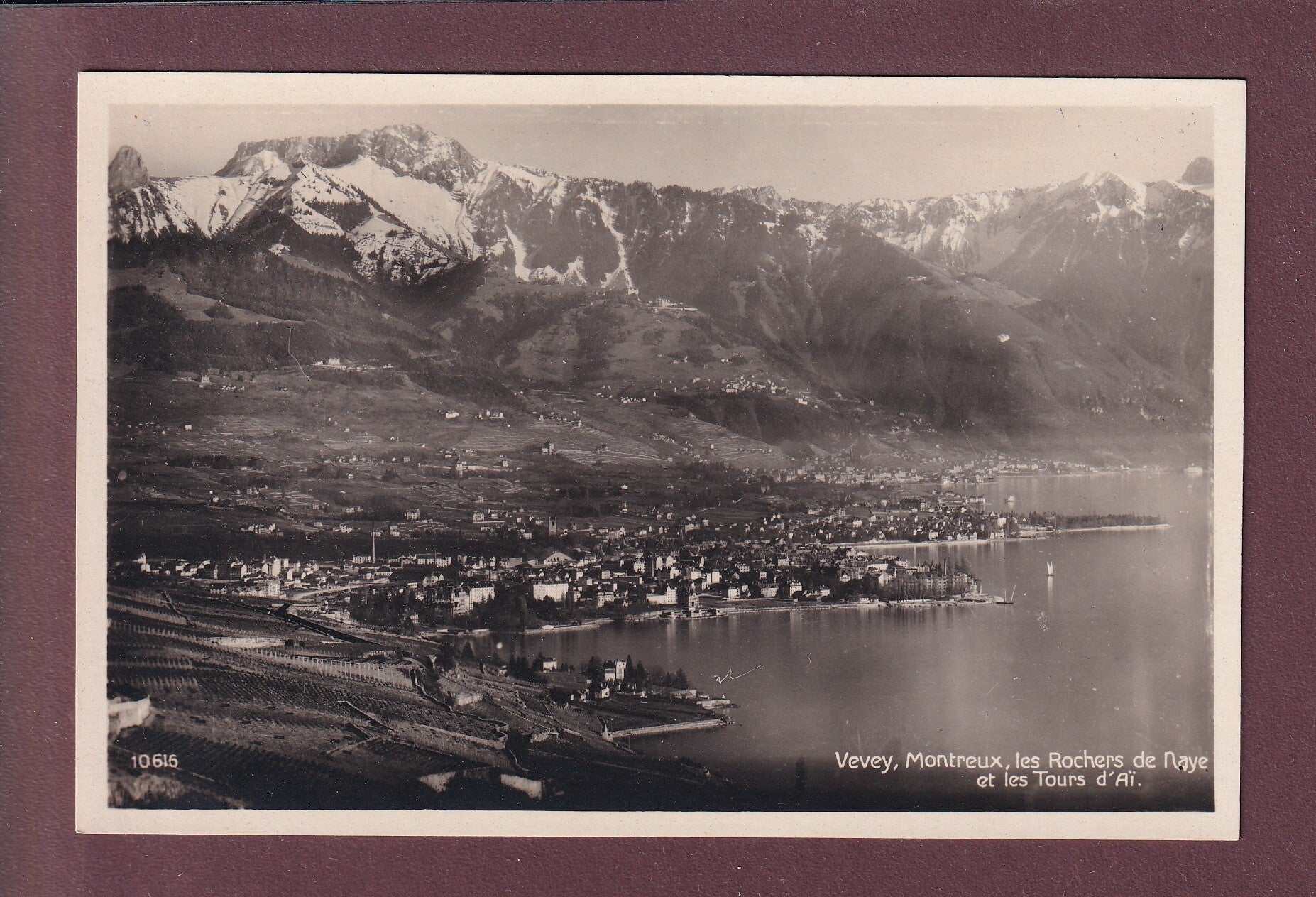 VEVEY - MONTREUX - Rochers de Naye