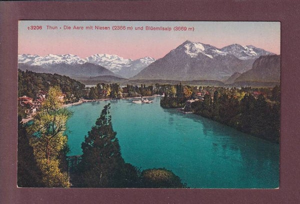 THUN - Aare - Niesen - Blümlisalp