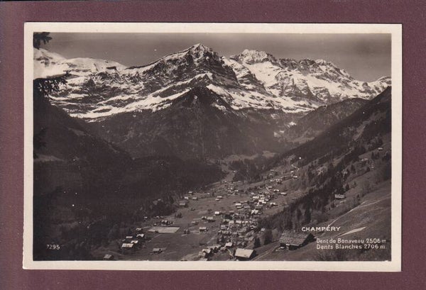 CHAMPERY - Dent de Bonaveau
