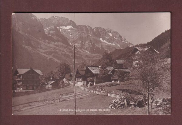 CHAMPERY - Vue partielle - 1915