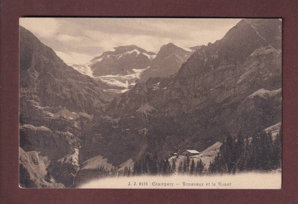 CHAMPERY - Bonavaux et le Ruant - 1912 // pli //